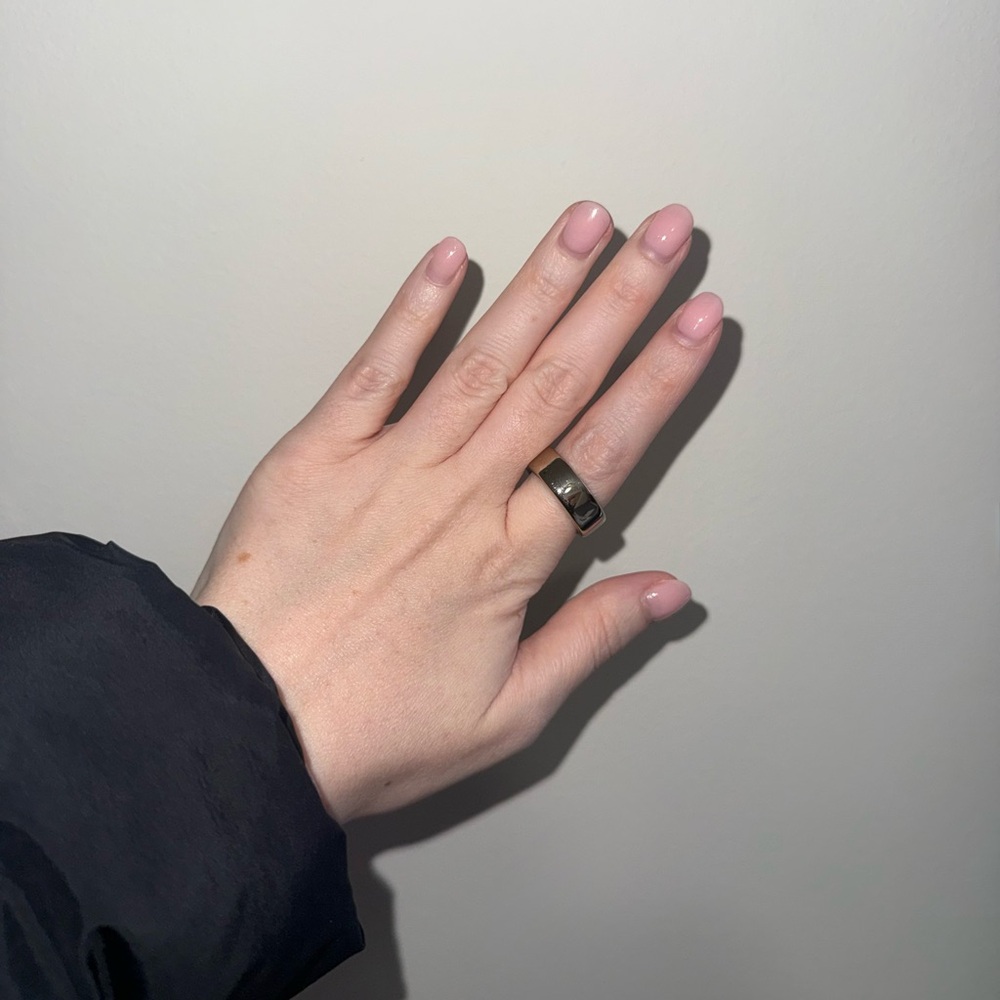 Oura Ring Gen 3 Horizon Gold Smart Ring Size 9 - Picture 3 of 10
